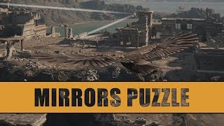 Assassins Creed Odyssey  A Familys Legacy Mirrors Puzzle Solution [upl. by Htnamas]