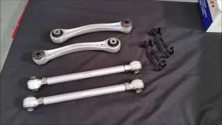 BMW E90 Rear Suspension  Wishbone Arm and Toe Arm DIY [upl. by Llevol]