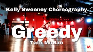 Greedy by Tate Mcrae  Kelly Sweeney Choreography  Millennium Dance Complex [upl. by Oettam]