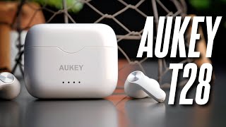 A Budget Friendly Great Sounding Earbuds Aukey EP T28 [upl. by Onivag]