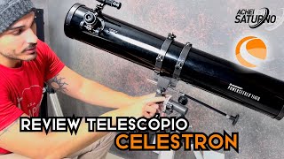 REVIEW TELESCÓPIO CELESTRON POWERSEEKER 114EQ [upl. by Segalman]