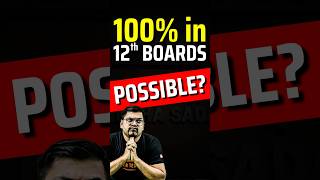 Is 100 Possible in 12th Boards🤔🤔cbse 12thboards boardexam cbse2025 boards jee jee2025 [upl. by Humbert]