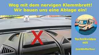 Technikvideo  Wir tauschen das nervige Klemmbrett [upl. by Ahnavas]