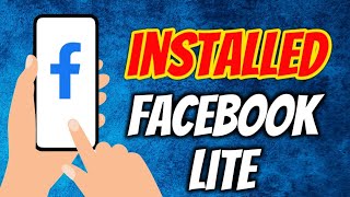 How To Download amp Install Facebook Lite App [upl. by Olga]