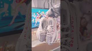 Unboxing Adidas Yeezy Zebra Boost 350 adidas yeezy basket sneaker fashion mode [upl. by Adnuhsat]