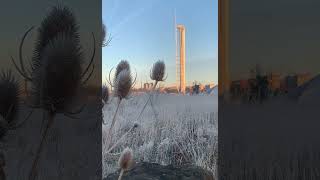 This frozen scene view in Science Centre Glasgow foryou snow travel winter [upl. by Elisabetta]