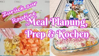 Zurück zur Routine Meal Planung amp Prep [upl. by Misha]