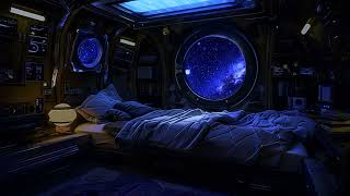 Escaping the Galaxy  Living in Calm Space  Balanced Soothing Space Sounds for Sleep  10 hours [upl. by Barlow227]