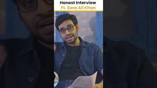 Honest interview  Ft Sara Ali khan [upl. by Fasano178]