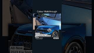 2023 Kia Sportage PHEV New Video  Cardinal Kia kia sportage phev blue cars colour colors [upl. by Cirdnek431]