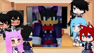 Pdh  aphmau  react to the future gacha club [upl. by Yntruoc]