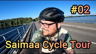 Projekt SAIMAA CYCLE TOUR 02  Ankunft in Finnland  Ja Man Community Ride [upl. by Ardnuaek]