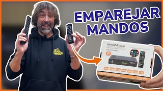 ¿Cómo emparejar los mandos del receptor TDT HD 📳📺 [upl. by Kenn]