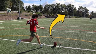 I Trained Like An NFL Kicker and This Happened [upl. by Anua668]