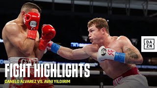 HIGHLIGHTS  Canelo Alvarez vs Avni Yildirim [upl. by Ruthven]