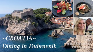 Best Restaurants in CROATIA Dubrovnik Edition [upl. by Gazzo]