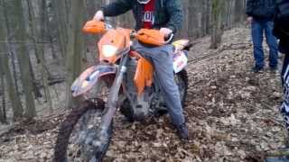 Enduro KTM EXC 450TO ZA DUŻO DLA AMATORA  ALE MoC [upl. by Celtic]