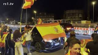 Remscheid feiert Europameister Spanien [upl. by Wettam]