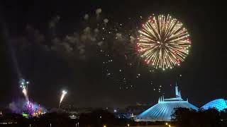 Magic Kingdom Fireworks 2024 [upl. by Ewell793]