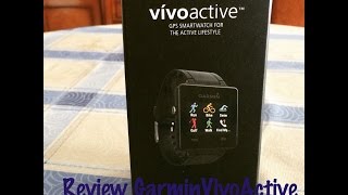 Review Garmin VivoActive español HD [upl. by Aihsar372]