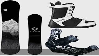 2023 System MTN and APX Complete Mens Snowboard Package [upl. by Annoya967]