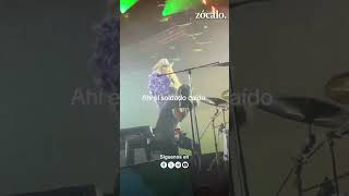 Paulina Rubio estalla contra su baterista por equivocarse en concierto de los 90s Pop Tour [upl. by Amliv]