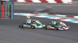 Rotax Max Challenge 2022 Winter Cup Race 16 Seniors Heat 6 BC [upl. by Annora]