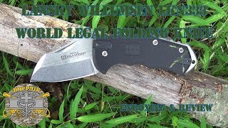 Lansky Willumsen LKN333 World Legal Folding Knife  Unboxing amp Review [upl. by Adnuahsar]