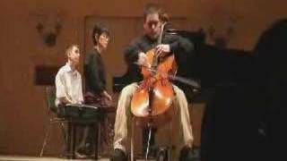 Matthew Allen performs Shostakovich Cello Concerto 3rd mvt [upl. by Dhaf288]