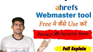 Ahrefs webmaster toolFree ahrefsFree Seo toolMKD DIGITAL [upl. by Smailliw828]