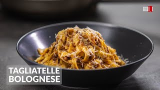 Classic Tagliatelle al Ragu Bolognese  Pasta Bolognese  Food Channel L Recipes [upl. by Ardnala386]