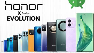 Evolution of Honor X Series  History of Honor 2024 [upl. by Peg]