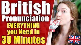 BRITISH ENGLISH PRONUNCIATIONACCENT  The Advanced Guide for English Learners RP and Modern RP [upl. by Naiva]