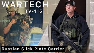 Wartech TV115 Russian Slick Plate Carrier [upl. by Annad194]