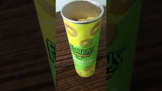 Funyuns Mins Cylinder container funyuns chips [upl. by Wenger601]