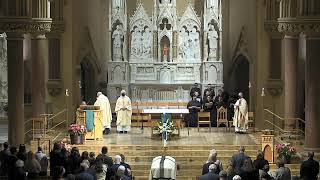 1132021  Mass of Christian Burial for Rev John William Padberg SJ [upl. by Yknip996]