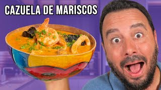 Cómo hacer la CAZUELA DE MARISCOS más Rápida y Deliciosa  Receta Fácil [upl. by Zimmer]