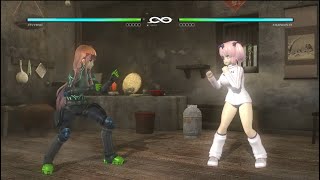 DEAD OR ALIVE 5  Ayane VS Honoka PC Mod [upl. by Delle]