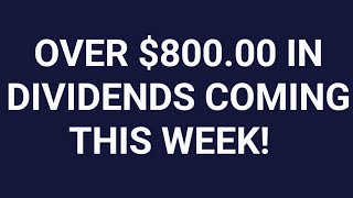 Over 80000 in dividends this week CONY amp MSTY dividends Over 1600 in dividends for September 💸 [upl. by Ofella]