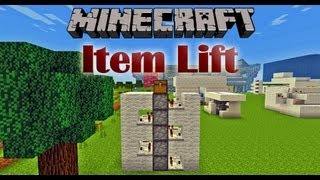 Items transportieren  Item Lifts und Fließbänder für Minecraft 162 [upl. by Kecaj759]