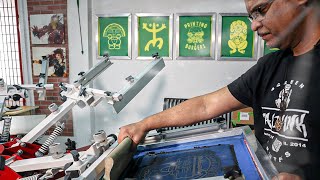 HOW SCREEN PRINTING WORKS AND WHAT YOU NEED TO GET STARTED [upl. by Haden]