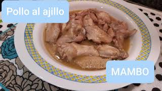 Pollo al ajillo en mambo cecotec [upl. by Ellenet]