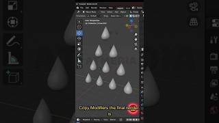 Easy way to add modifiers to multiple objects in blender blender blendertutorial blender3d [upl. by Anamuj]