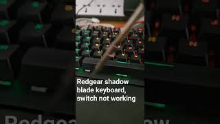 Fix your soldered mechanical keyboard  Redgear shadow blade  Malayalam [upl. by Ulund945]