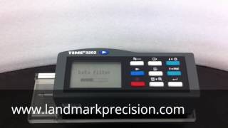 Handheld Portable Surface Roughness Tester Profilometer TIME3202 TR220 [upl. by Nolyarb]