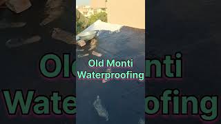 Old Monti Seepage Problem Solution । Roof Monti Seepage Solution । Old Monti Waterproofings Coating [upl. by Slen]