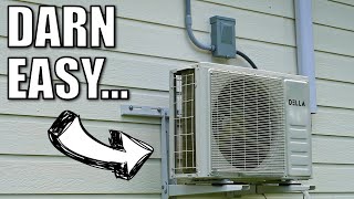 This MINISplit AC System Changed My Life  Learn How To Install One Yourself [upl. by Avevoneg798]