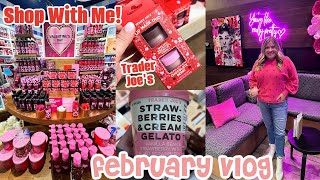 Bath amp Body Works Shop With Me Valentines Date Night  Trader Joes Must Haves  February Vlog [upl. by Annoled]