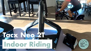 My Newbie Experience with Indoor Training  Tacx Neo 2T [upl. by Vinia]