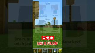 Contoh teman baik mememinecraft shorts [upl. by Amerigo212]